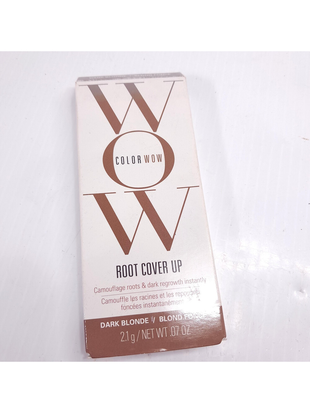 NEW Color Wow Root Cover Up Dark Blonde Blond 0.7oz camouflage roots makeup